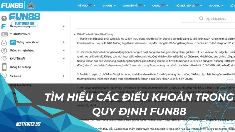Quy định Fun88: Những điều cần biết trước khi tham gia 2 tim-hieu-cac-dieu-khoan-trong-quy-dinh-fun88